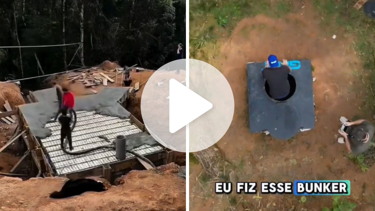 Influencer de SC que constrói bunker para o fim do mundo revela segredo que vai te fazer ‘sobreviver ao apocalipse’ - QTU Questões do Universo