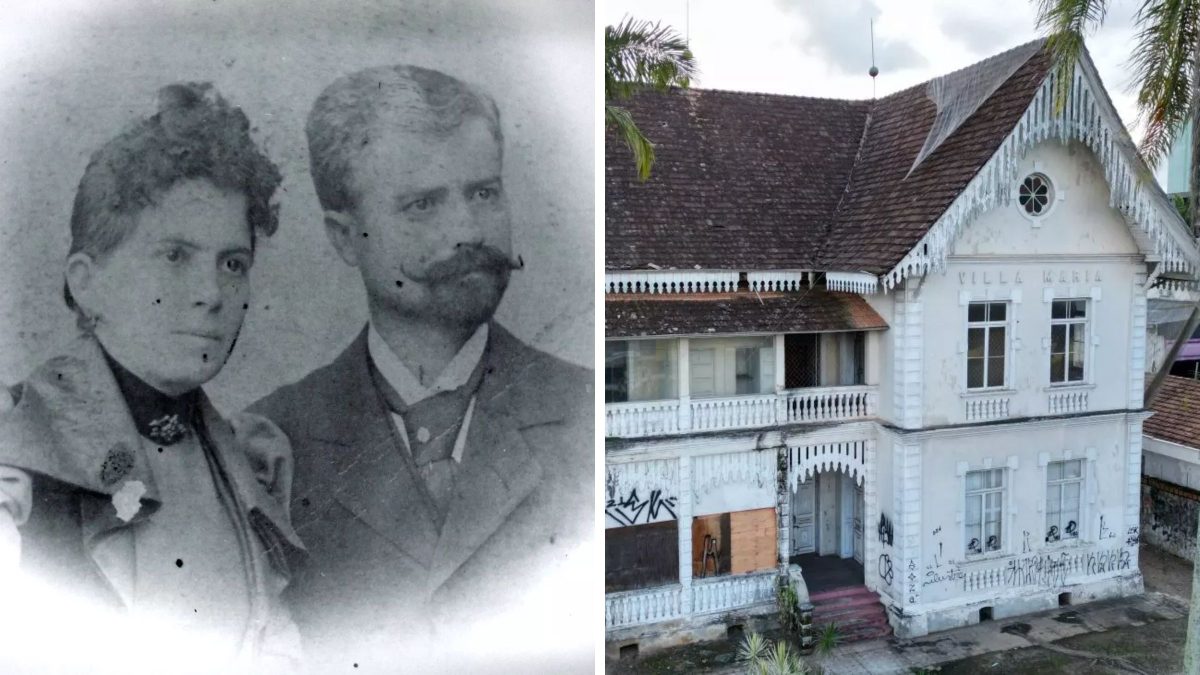 ‘Mulher má’, vultos e assombrações: a história da família que morou no casarão mais misterioso de Joinville - Foto