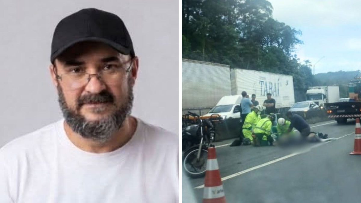 Motociclista morto em acidente na BR-101 em Joinville tinha 57 anos: ‘Vai em paz, amigo’ - Foto