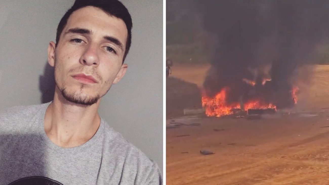 Piloto de 29 anos morre após carro capotar e pegar fogo durante campeonato de arrancada em SCFoto: Divulgação/Redes sociais/ND Mais