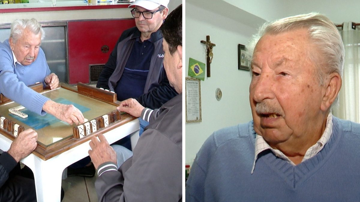 Idoso de 95 anos cuida de bar há mais de cinco décadas e mantém tradição que atravessa gerações em SC: ‘é o sentido de vida dele’