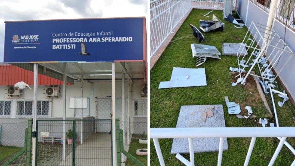Creche municipal é invadida e furtada três vezes seguidas em menos de uma semana em SC