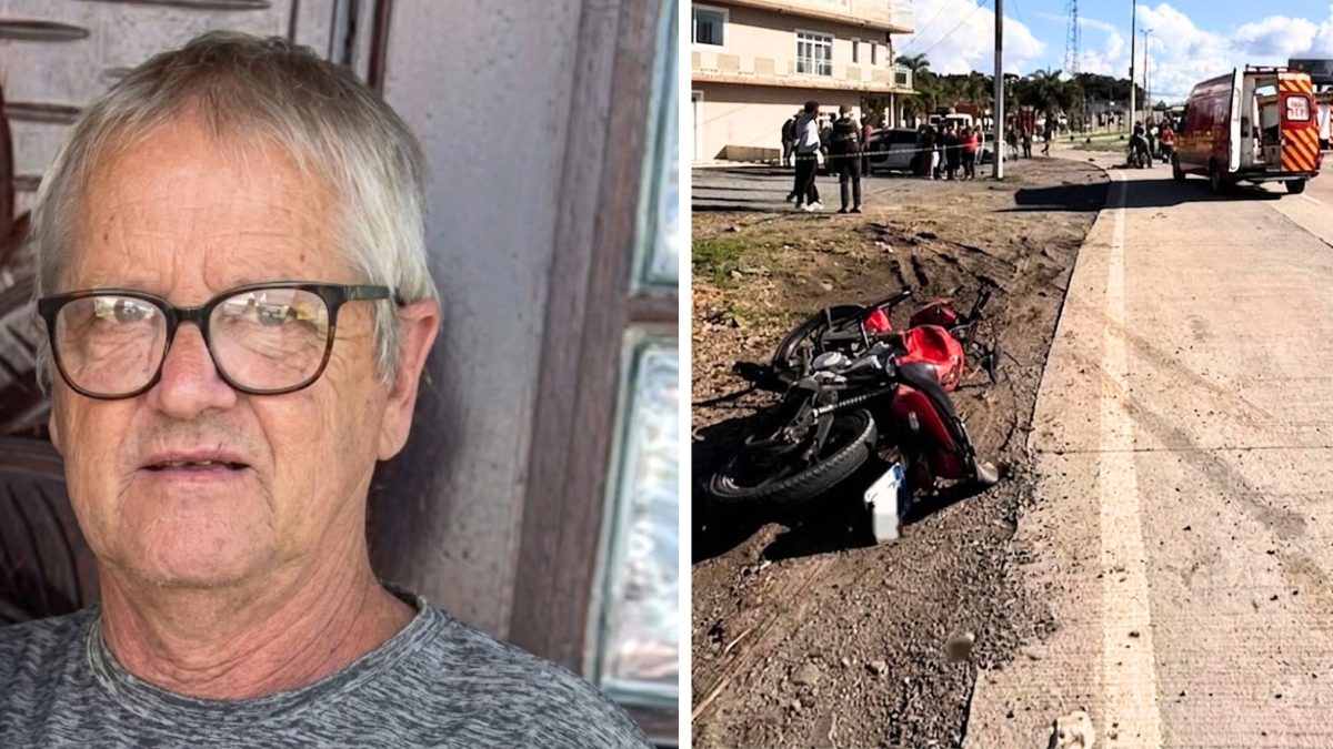 Homem morre após acidente na SC-114, na Serra Catarinense; helicóptero do Águia foi acionado para socorrer o motociclista - QTU Questões do Universo