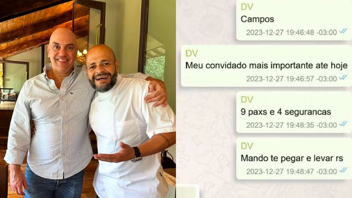 ‘Evitar falar meu nome’: Vorcaro organizou almoço de luxo para Moraes com uma das carnes mais caras do mundo
