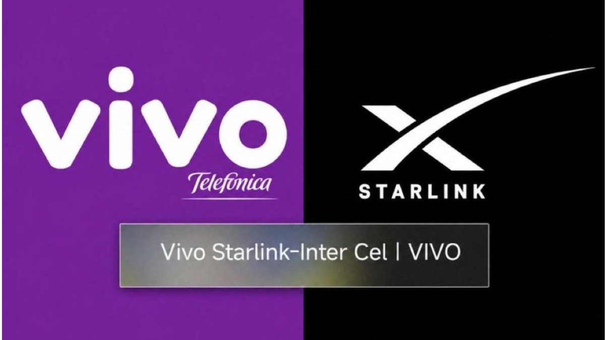 Celulares da Vivo avançam em testes para conectar diretamente a satélites da Starlink no Brasil