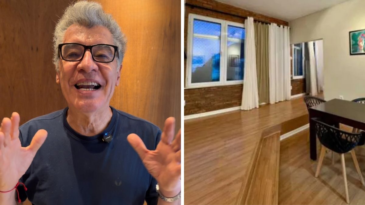 Projeto de Niemeyer por R$ 485 mil: Paulo Betti vende apartamento 76 m² que já foi de Darcy Ribeiro e recebeu Brizola e até Dalai Lama