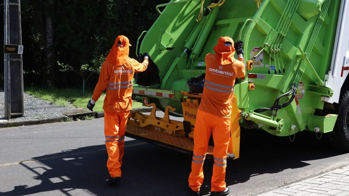 Atenção: coleta de lixo muda em 7 bairros de Joinville a partir de domingo (4)