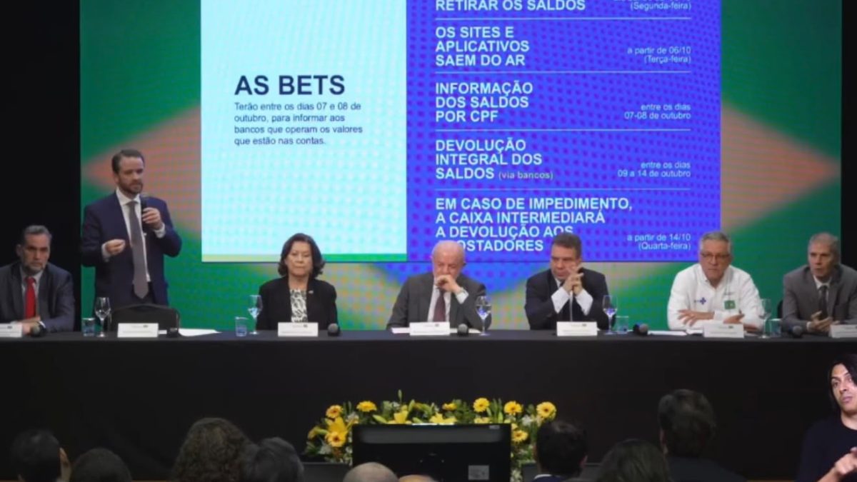 Lula anuncia proibição das bets; apostadores já tem prazo limite para sacar saldo