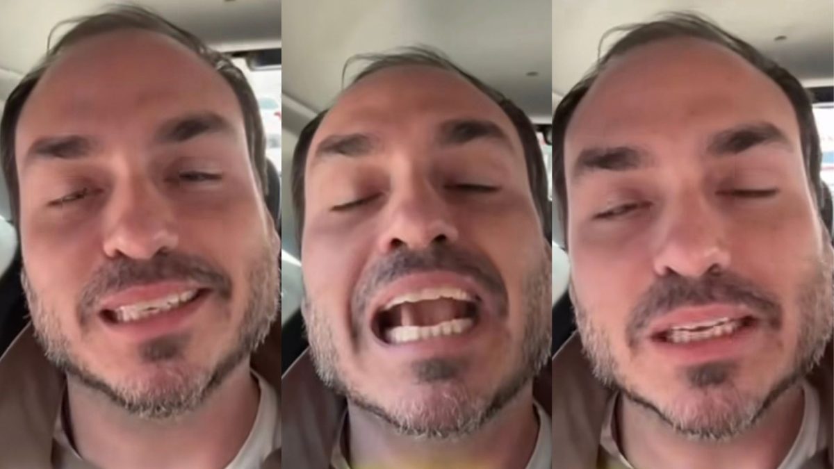 Carlos Bolsonaro ataca Amin em SC e tropeça no próprio discurso