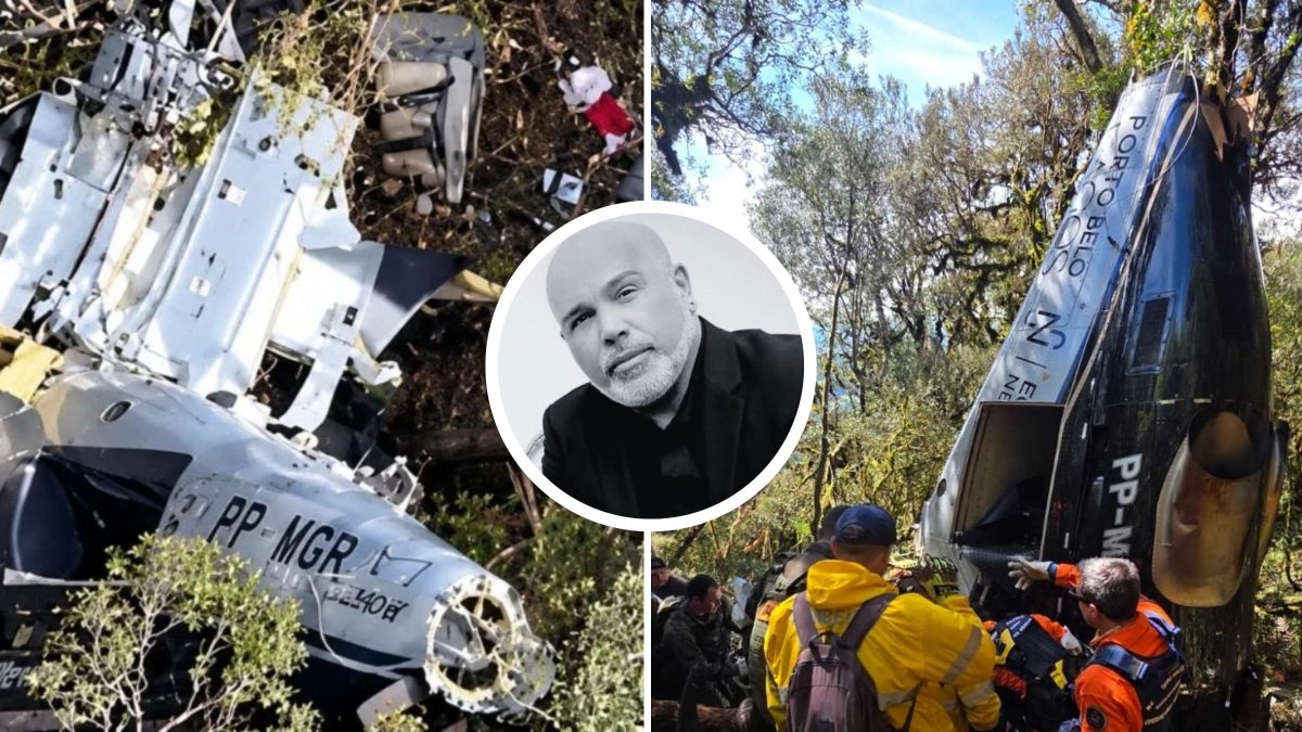 Motores do helicóptero que caiu e matou o cantor Rick e mais quatro pessoas serão retirados do local; empresa dona da aeronave prepara logística