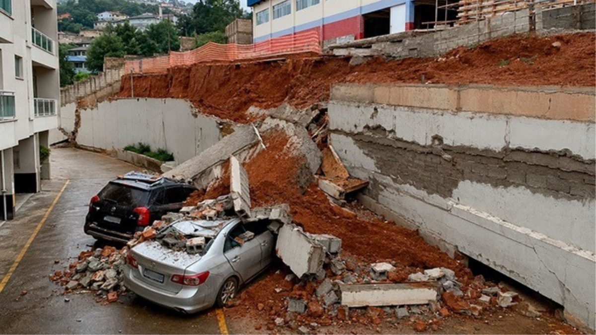Governo de SC é condenado a pagar R$ 46 mil após obras em escola estadual contribuírem para desabamento de parede de condomínio vizinho - QTU Questões do Universo