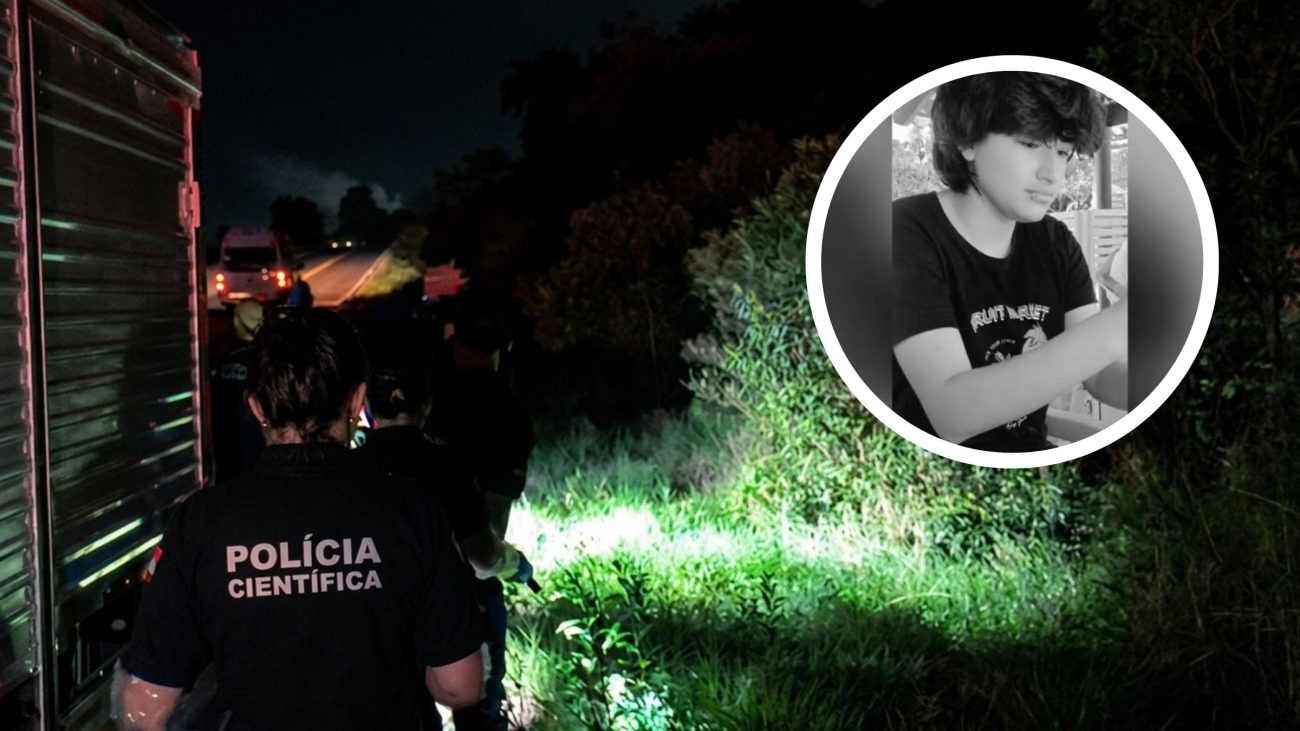 Jovem de 18 anos foi encontrado morto em um córrego às margens da SC-484, no Oeste de SC