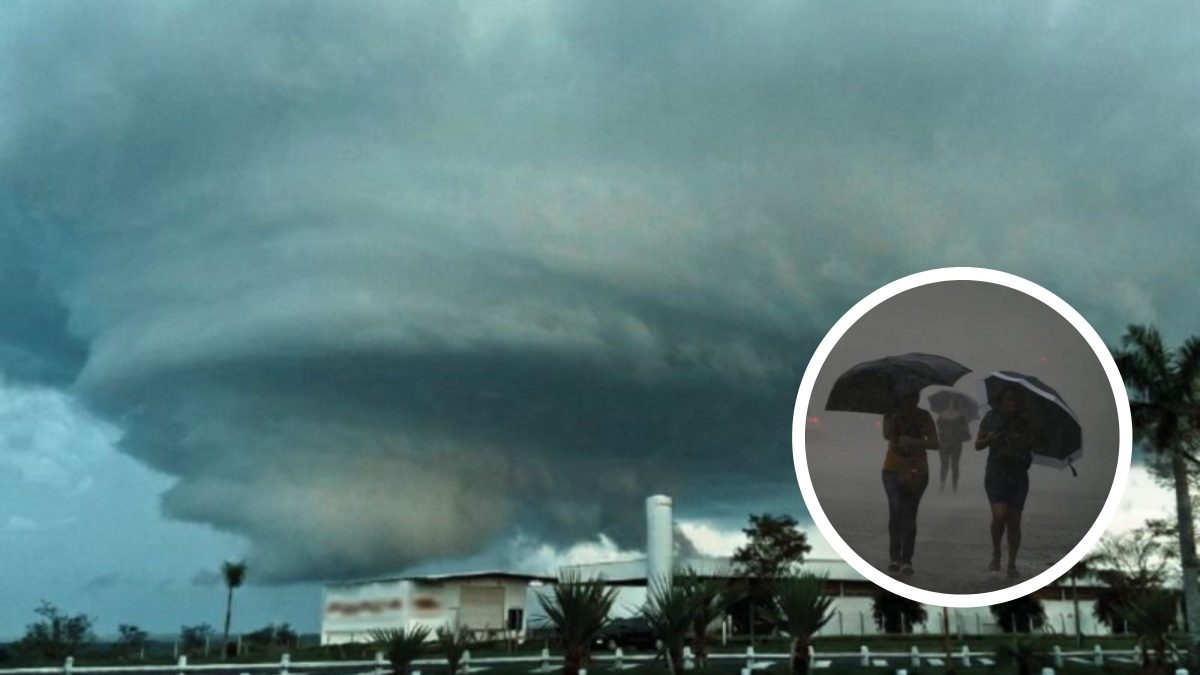 ATENÇÃO, SANTA CATARINA! Alerta de temporal com granizo nas próximas horas