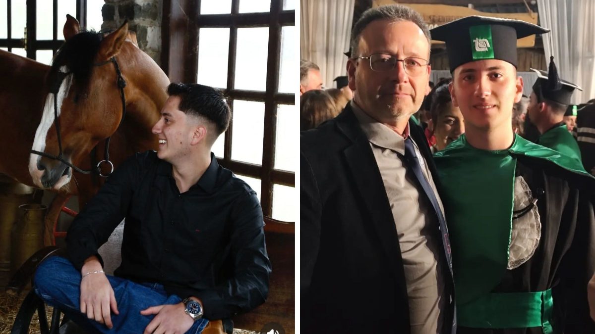 ‘Era ele que cuidava de mim’: ex-presidente da Câmara de cidade de SC emociona ao se despedir do filho de 18 anos - Foto
