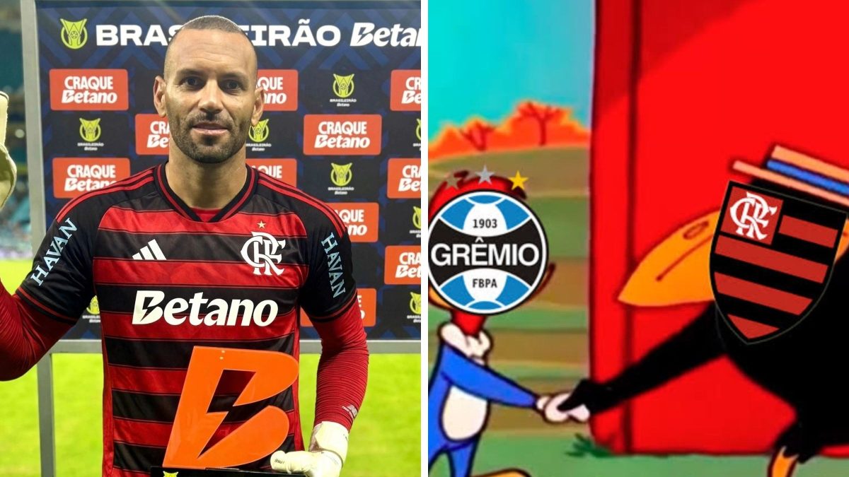 Flamengo vence o Bragantino, abre vantagem na liderança do Brasileirão e torcedores ‘agradecem’ ao Grêmio; veja memes