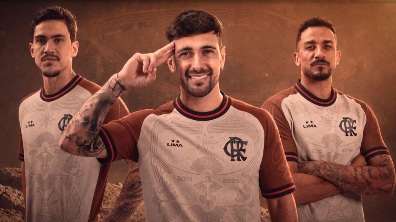 Flamengo anunciou o Manto da Nação.