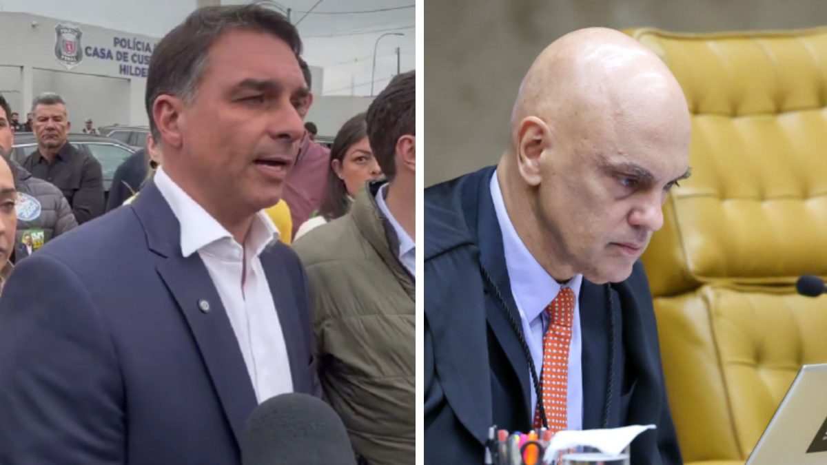 Flávio diz que Alexandre de Moraes é ‘laranja podre’ no STF e diz que magistratura não se resume ao ministro