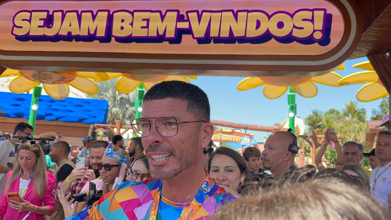 Alex destacou que a estrutura terá padrão comparável ao de grandes parques internacionaisFoto: Katriani dos Santos/ND Mais