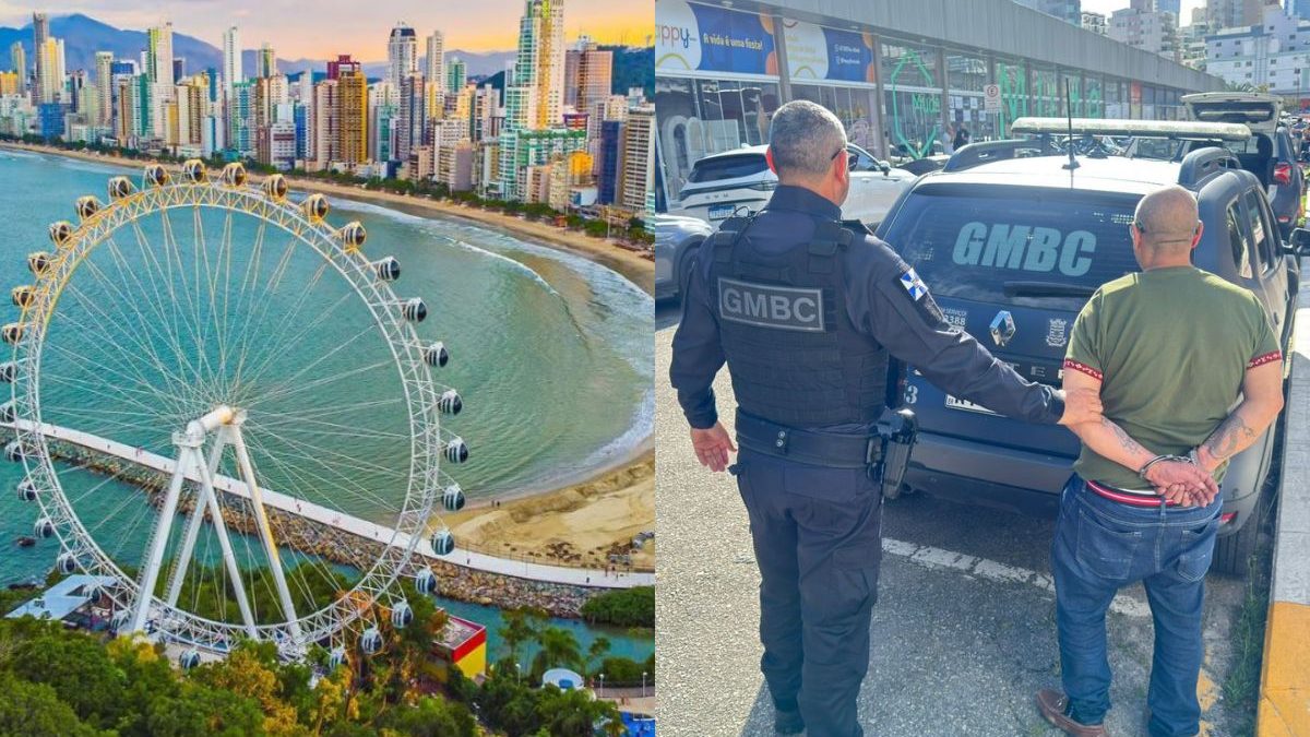 Gari é perseguida e assediada por ex-presidiário bêbado recém-saído da cadeia em Balneário Camboriú e idoso acaba preso novamente - Foto