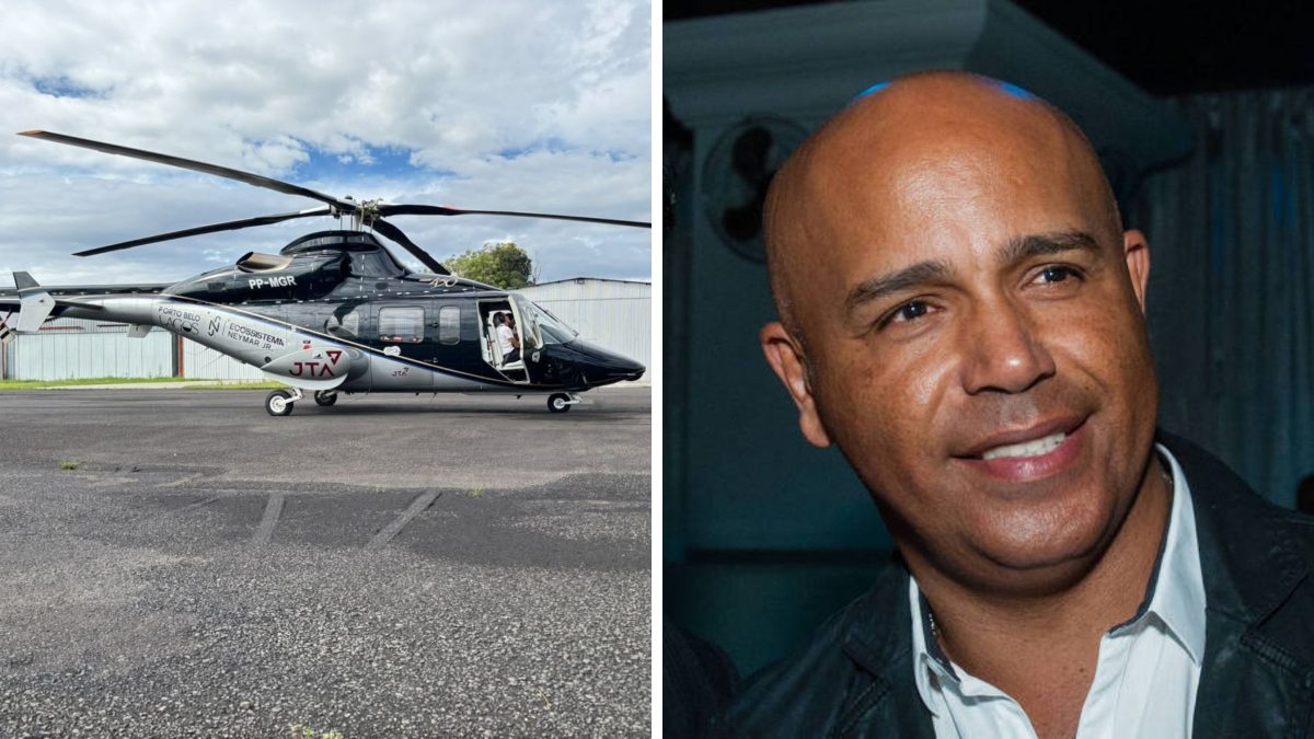 Helicóptero da empresa de Neymar desaparece em SC; Rick, da dupla Rick & Renner, estaria na aeronave