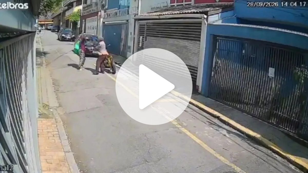 VÍDEO: Idosa de 80 anos é esfaqueada durante tentativa de assalto no centro de São Paulo; suspeito é preso