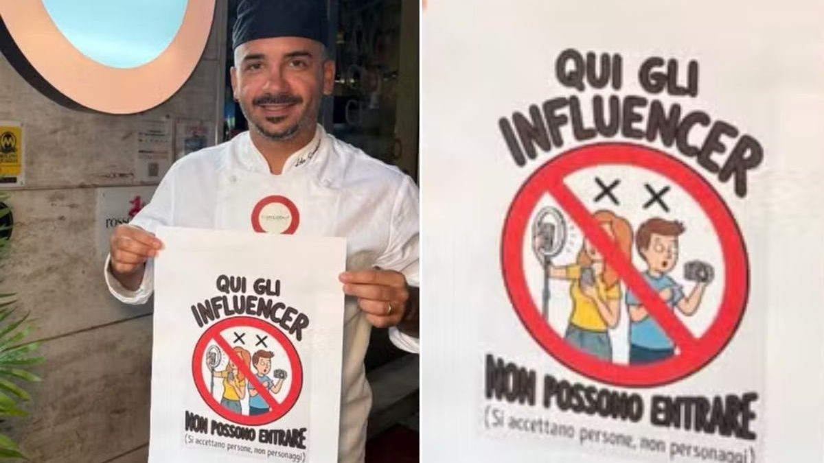 Influencer com mais de 400 mil seguidores sai sem pagar conta de R$ 360, e pizzaiolo premiado proíbe entrada de qualquer criador de conteúdo em seu restaurante - QTU Questões do Universo