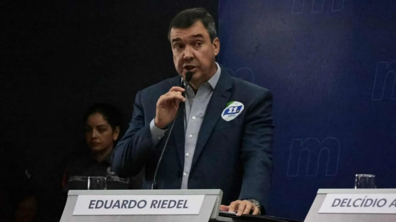 Eduardo Riedel é candidato à reeleição pelo Mato Grosso do Sul
