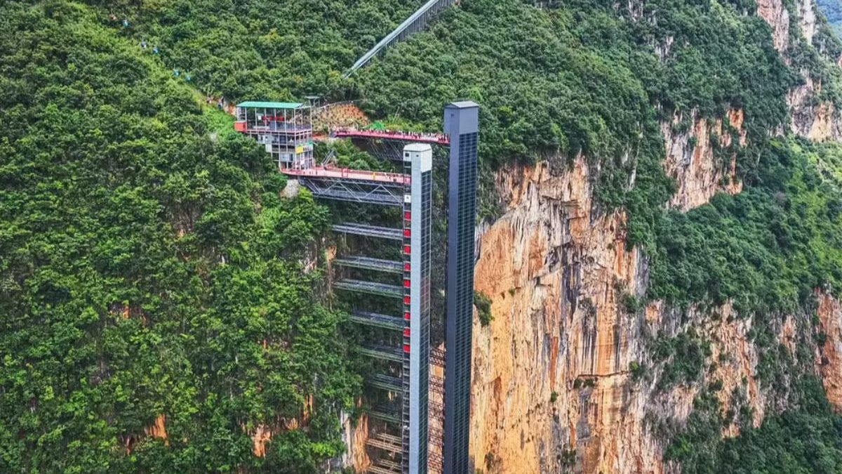 Maior elevador do mundo tem 288 metros e reduz de 3 horas pa | Economia | QTU Notícias