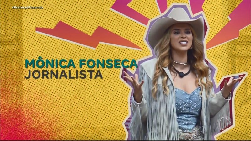 Mônica Fonseca é confirmada em A Fazenda 18 - Reprodução/RECORD