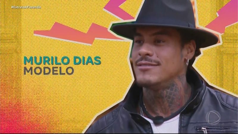 Murilo Dias é confirmado em A Fazenda 18 - Reprodução/RECORD