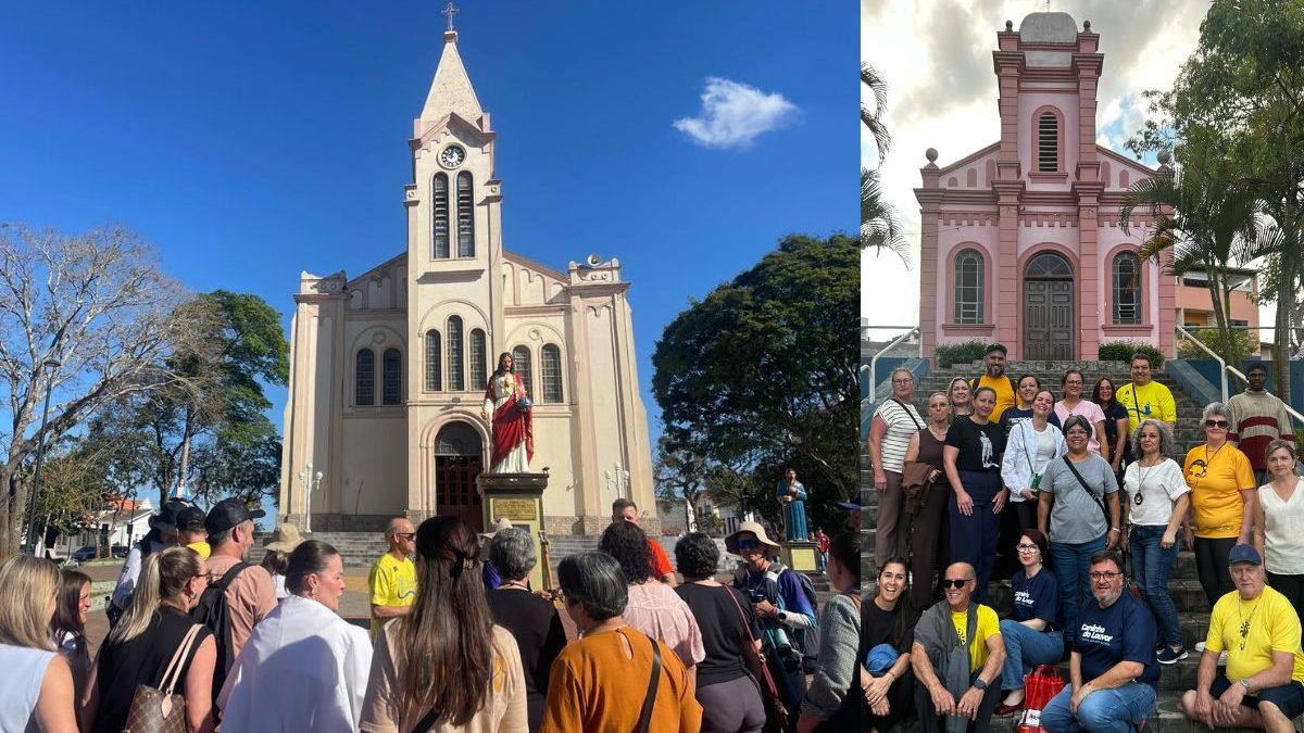 Grupo percorre rota de peregrinação nacional para viver experiência dos peregrinos e melhorar caminho de fé de 300 km em SC - QTU Questões do Universo
