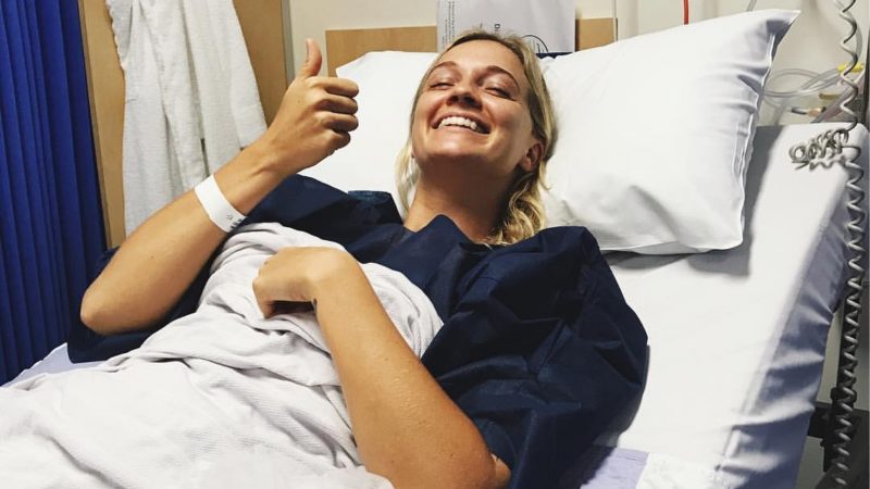 Emma Carey contou quais foram os pensamentos que teve durante a queda. - Emma Carey/em_carey/Instagram