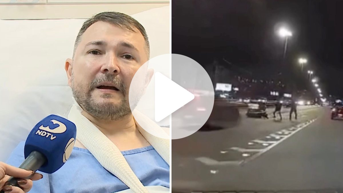 Policial militar fala sobre recuperação e relata momento que foi atropelado enquanto salvava vítima em SC: ‘Me senti o herói’