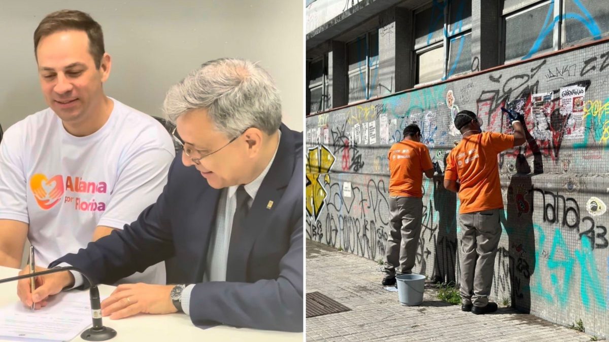 ‘Queremos dar oportunidade’: após parceria firmada entre UFSC e Aliança por Floripa, pessoas que já viveram nas ruas começam a revitalizar campus - Foto