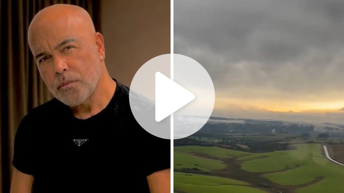 Vídeo dentro de Águia mostra primeiros voos de busca pelo cantor Rick e pelo helicóptero desaparecido ligado à empresa de Neymar