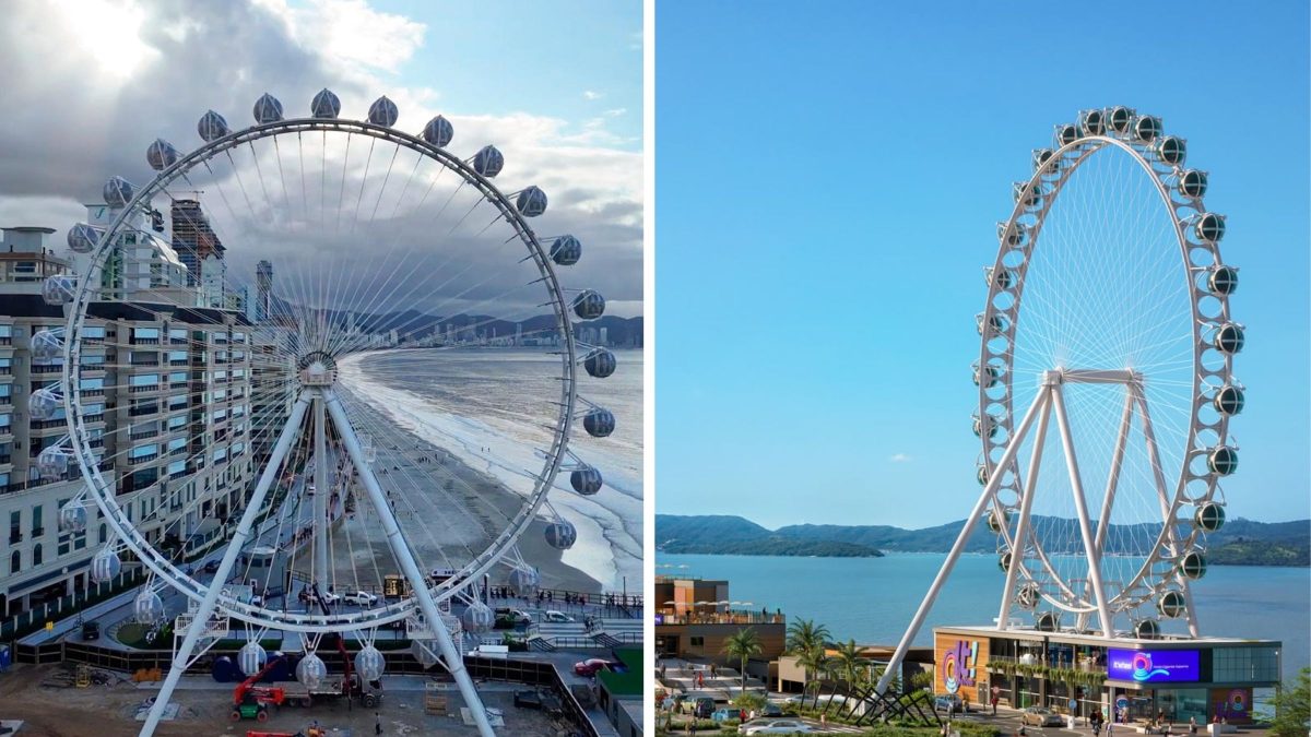 Roda-gigante de R$ 60 milhões em praia ‘supervalorizada’ de SC oferece vagas de emprego com jornada de trabalho 5×2
