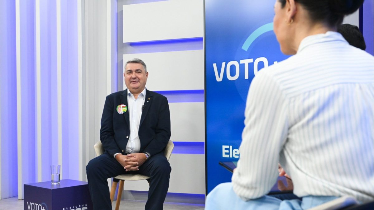 Fim da escala 6×1, reforma tributária e crise no STF: Antídio Lunelli apresenta principais propostas durante sabatina do Grupo ND