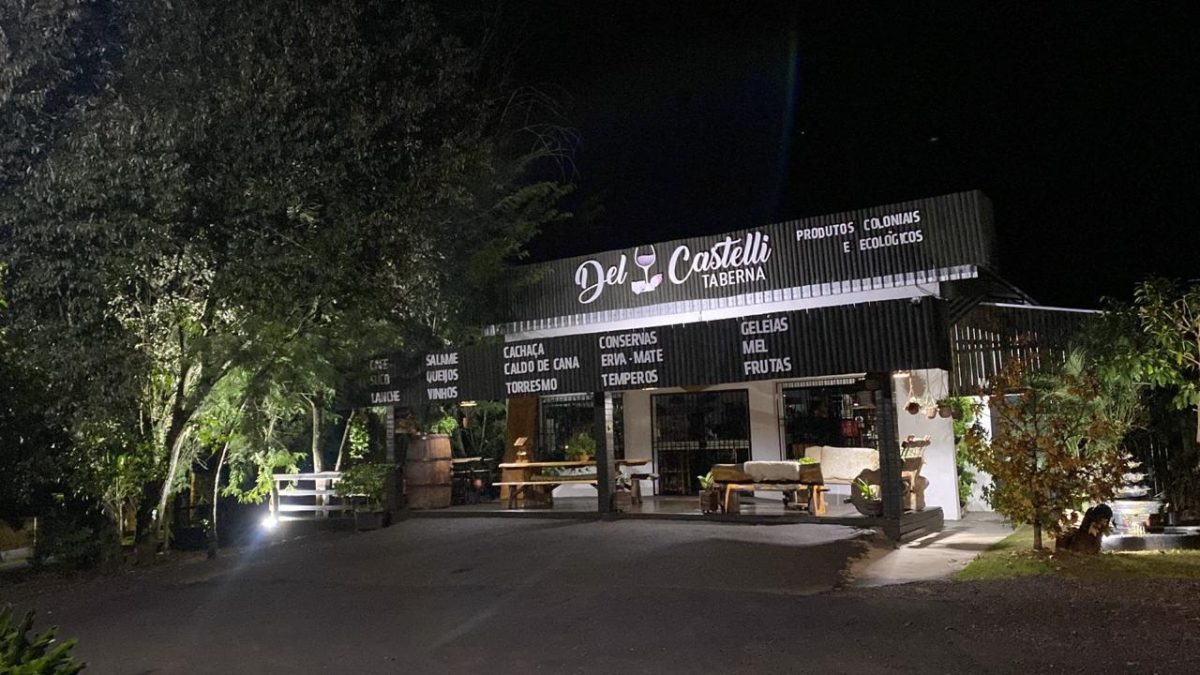 Taberna Del Castelli é ponto de parada na Rota Turística de Quilombo, no Oeste de Santa Catarina