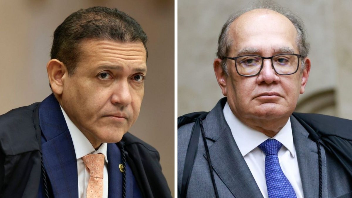 Gilmar Mendes chama Nunes Marques de ‘submisso’ e troca de mensagens termina em bloqueio no WhatsApp em meio à crise no STF