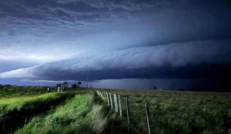 Rio atmosférico deve transportar chuvas a diversas regiões do Brasil - Terra de Tornados/@terradetornados/Instagram