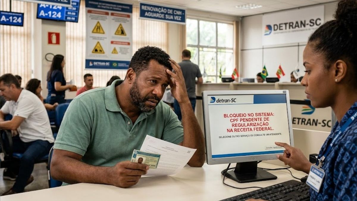 Motorista tenta renovar a CNH e descobre pendência no CPF, mas há uma forma de liberar a carteira; veja como fazer - QTU Questões do Universo
