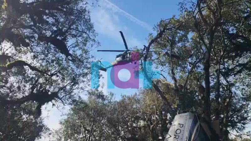 Local em que o helicóptero foi encontrado - Vídeo do helicóptero- ND Mais (2)