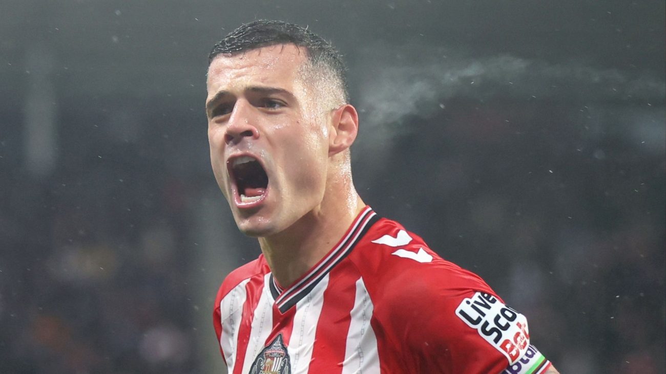 Ministério Público está avaliando atitude de Xhaka fora dos gramadosFoto: Sunderland/Divulgação/ND Mais