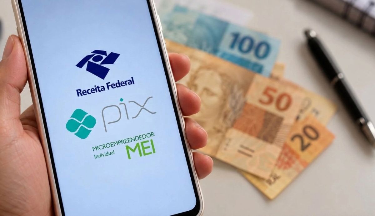 O valor de até R$ 5 mil é o limite anunciado para o Pix MEIFoto: Imagem gerada por IA/ND Mais