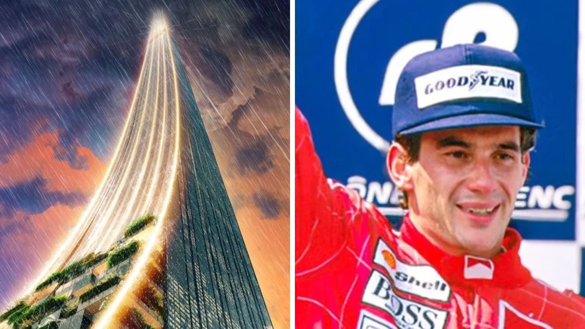 Engenheiros de torre de 550 metros que homenageia herói nacional em SC visitam obra de prédio que pretende ultrapassar 1 km na Arábia Saudita