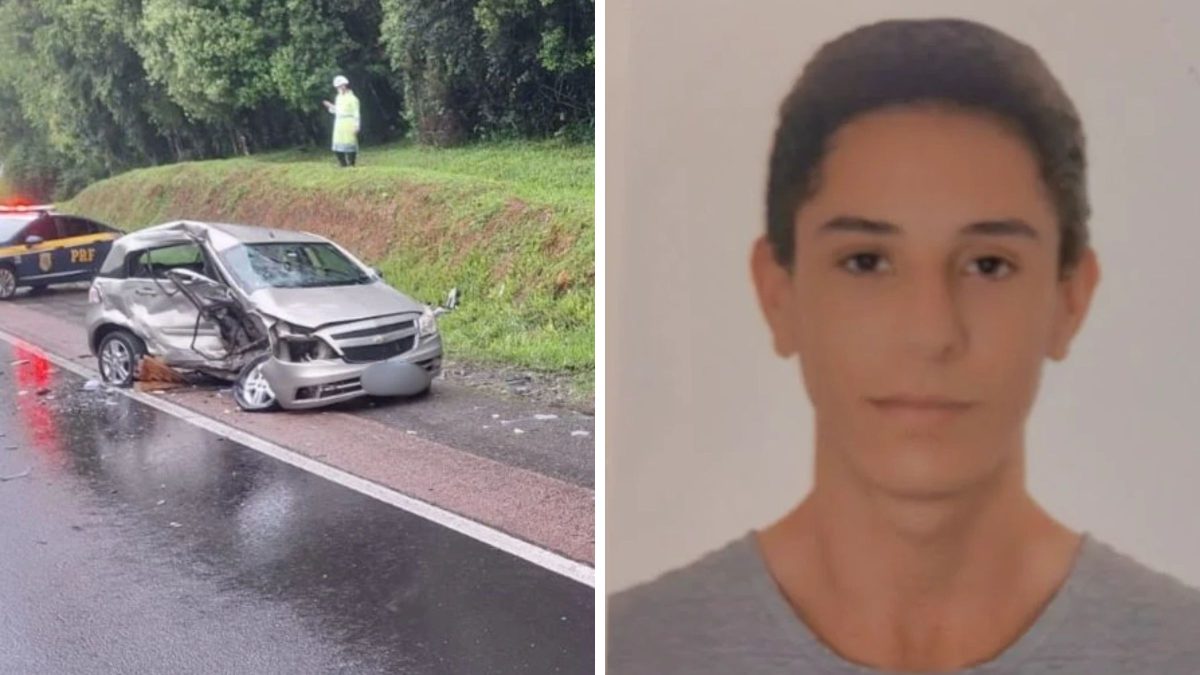Pai e marido, jovem de 26 anos morre em grave acidente na BR-116 que deixou outras duas vítimas em SC