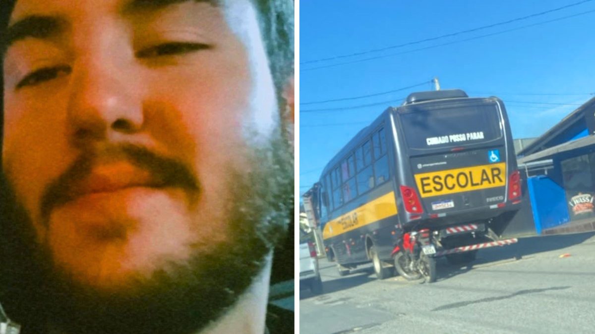 Jovem de 22 anos morre após sofrer duas paradas cardíacas ao bater moto em ônibus escolar em SC: ‘Um rapaz trabalhador’