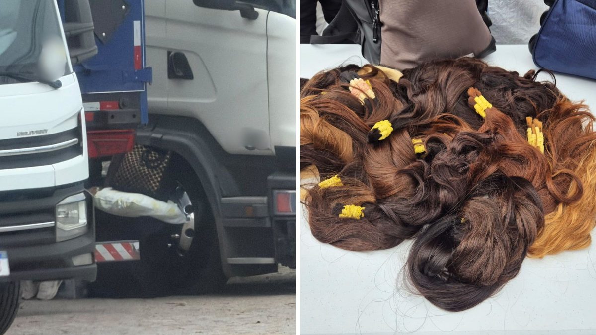 Megaoperação apreende mais de R$ 350 mil em cabelo humano e eletrônicos na BR-101, em Joinville