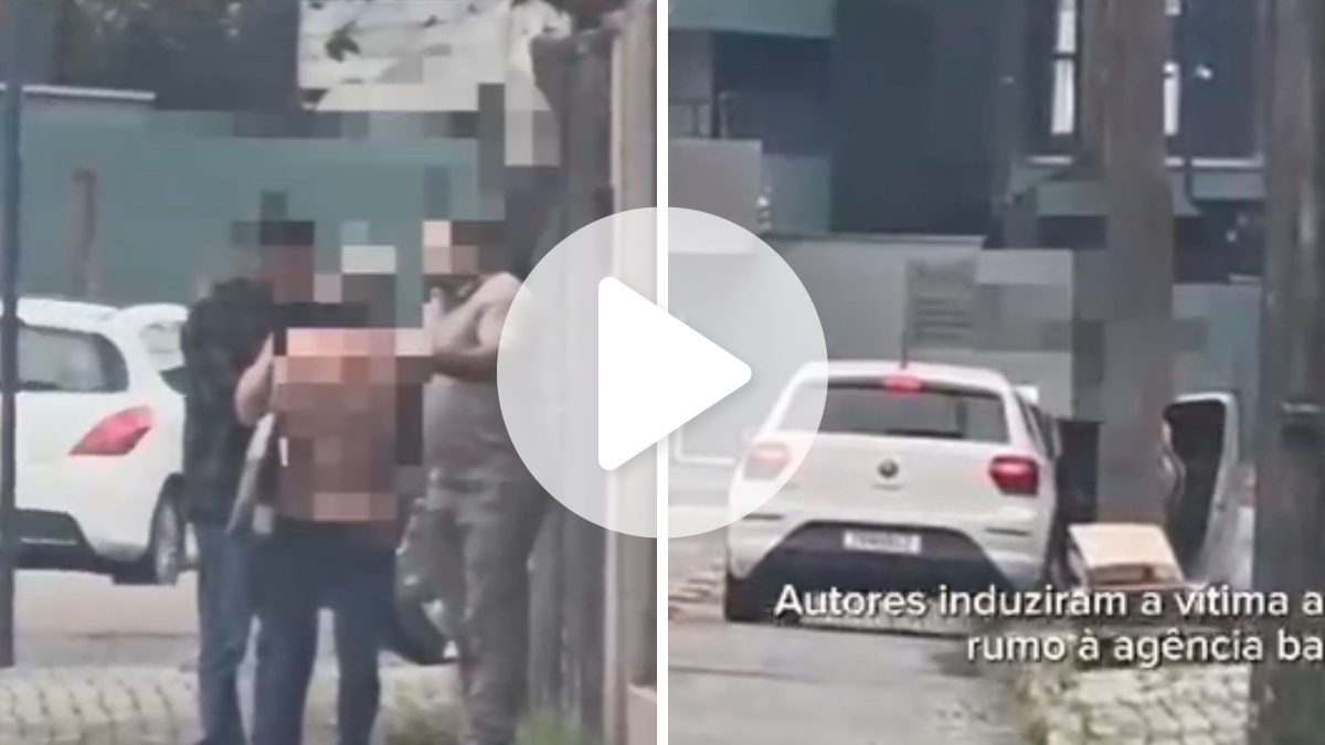 Tentativa de golpe do bilhete premiado contra idosa é interrompida em Joinville; mulher é retirada de carro e quatro suspeitos são presos