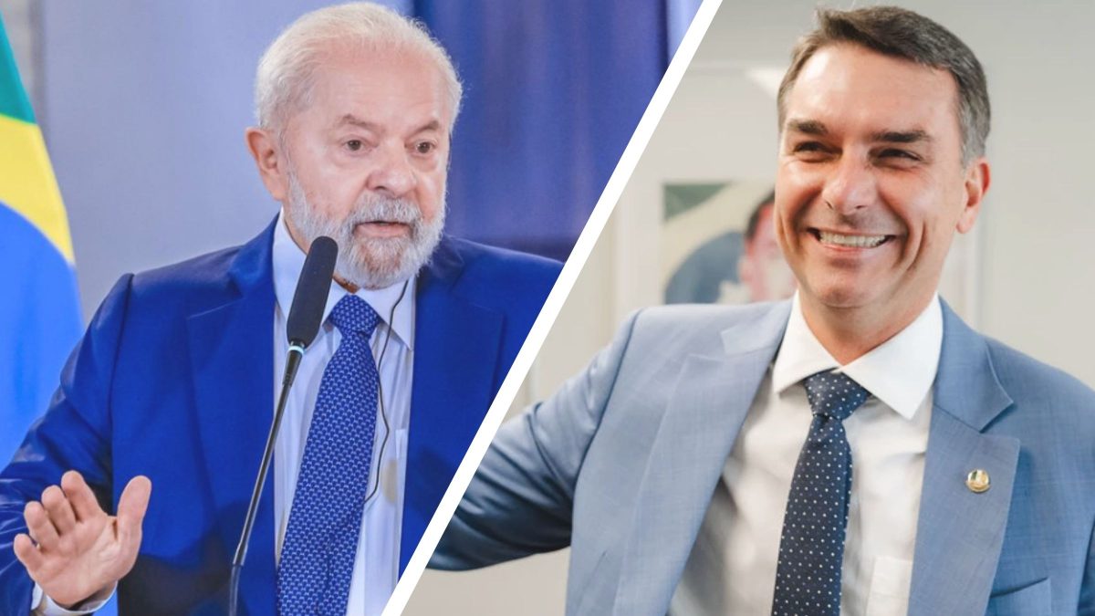 Meio/Ideia: a 5 dias do 2º turno, Flávio Bolsonaro aparece com 51,1% dos votos contra 48,9% de Lula